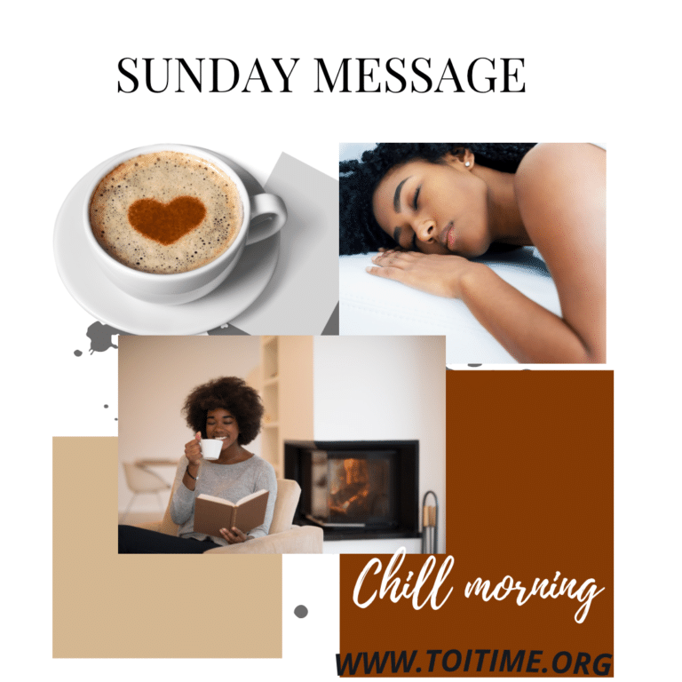 Sunday Message: Having the Courage to Walk Away