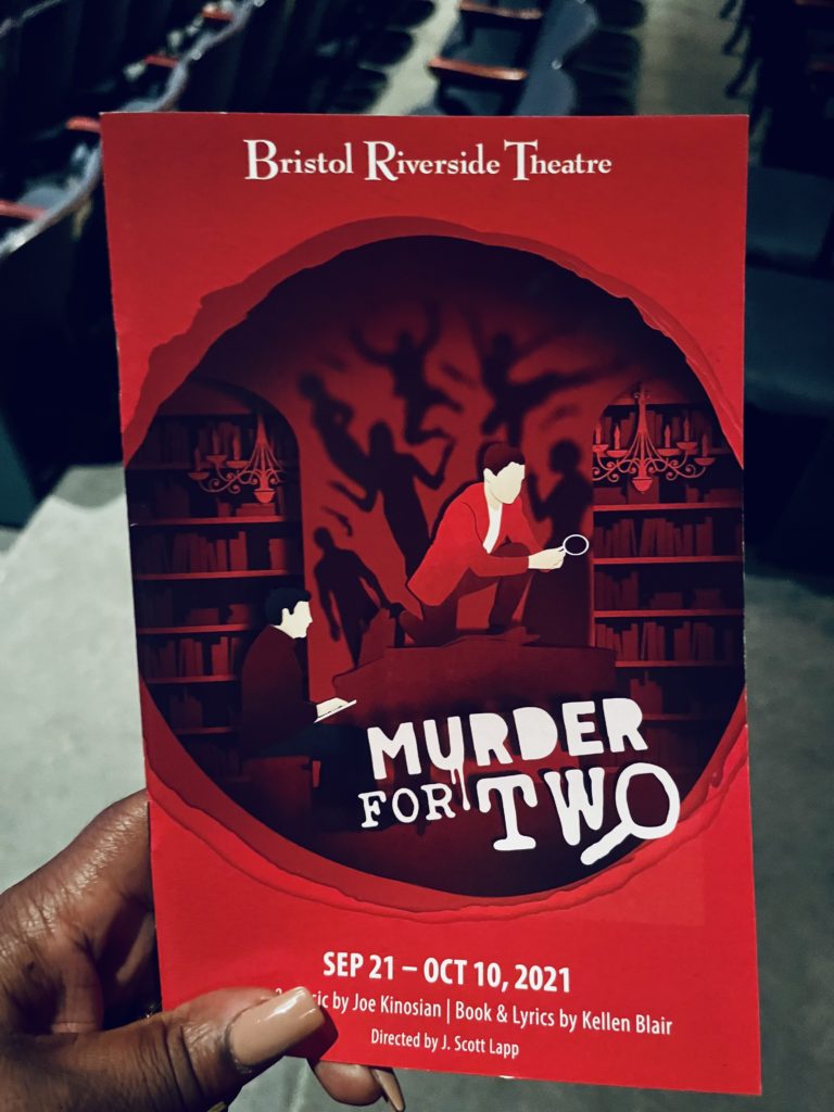 murder for two playbill