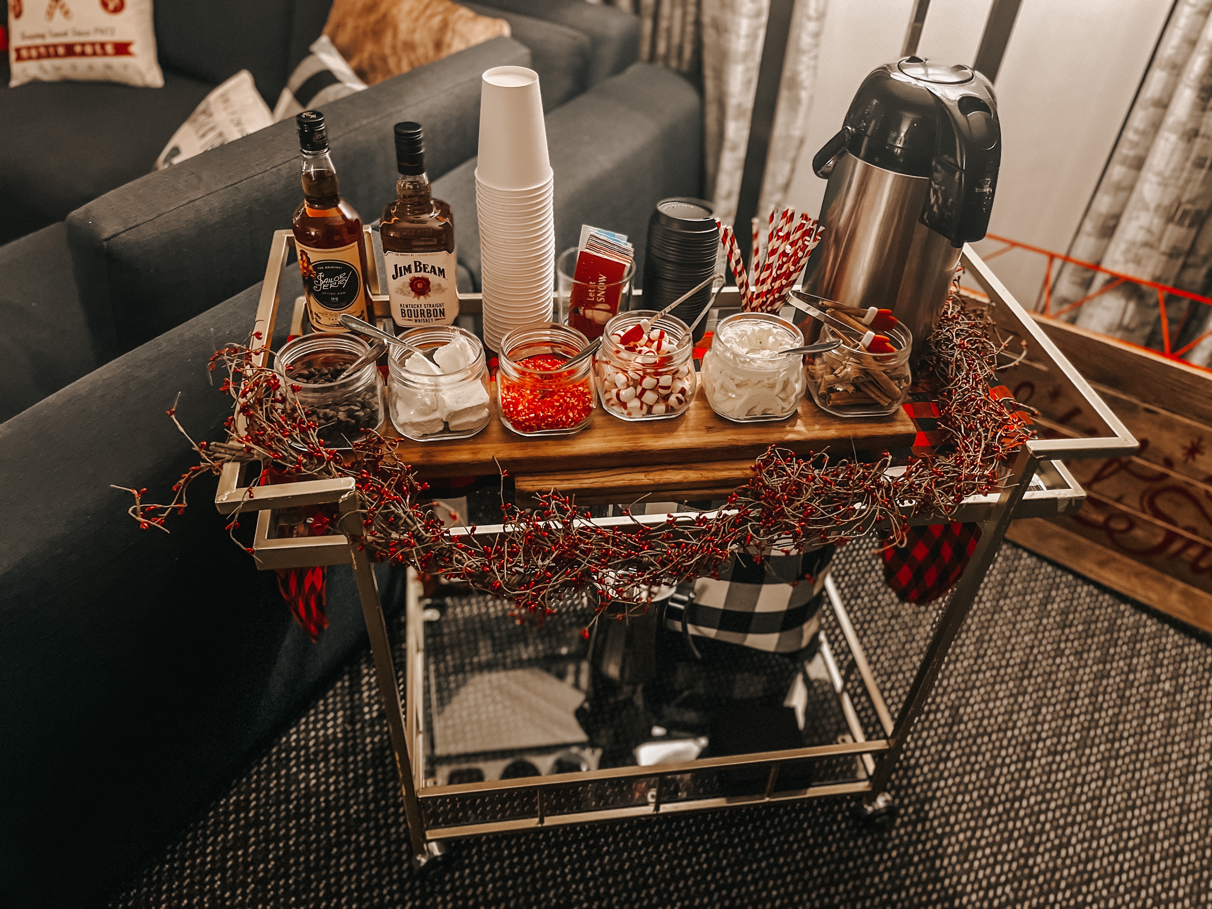The Logan hot chocolate cart