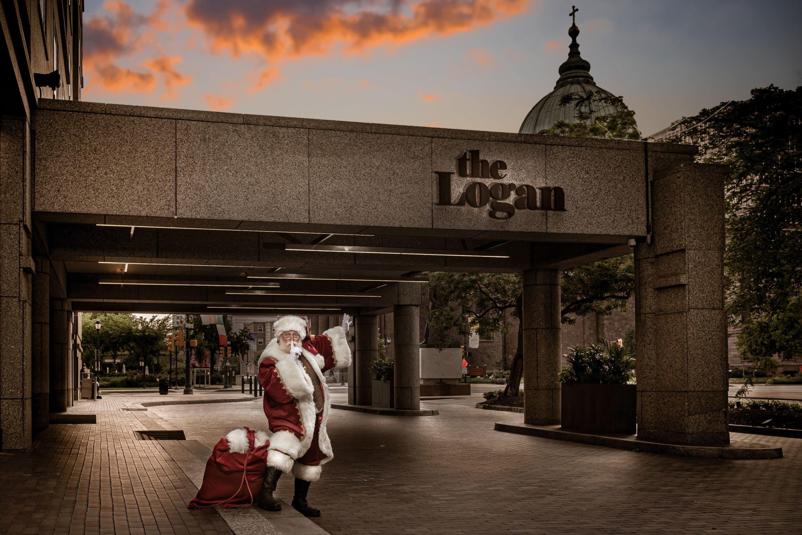 Santa at The Lodge