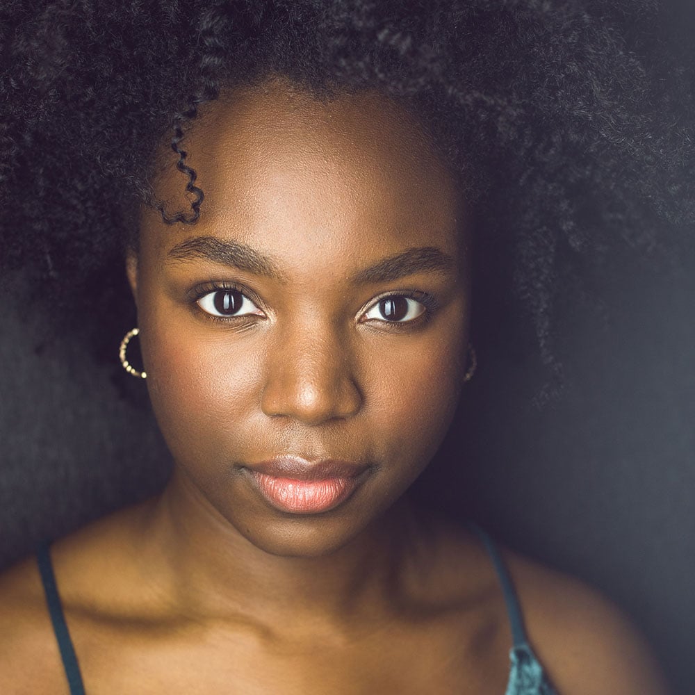 Kira Player plays Athena in ATHENA at Theatre Horizon
