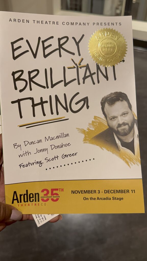Every Brilliant Thing