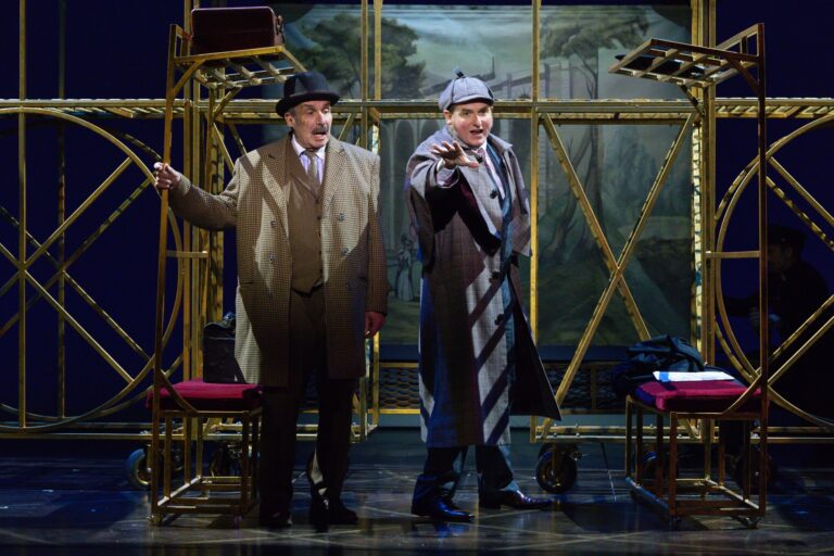 A Night at the Walnut Street Theatre: My Review of Sherlock Holmes